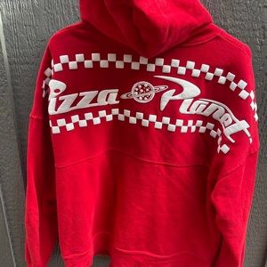 Disney Toy Story pizza planet small spirit jersey hoodie sweater